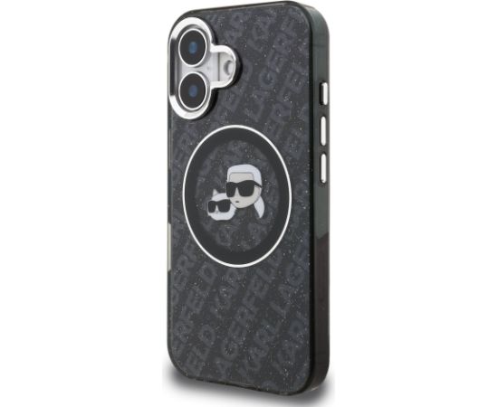 Karl Lagerfeld IML K&CH Heads Repeated Logo MagSafe Case Чехол для Apple iPhone 16