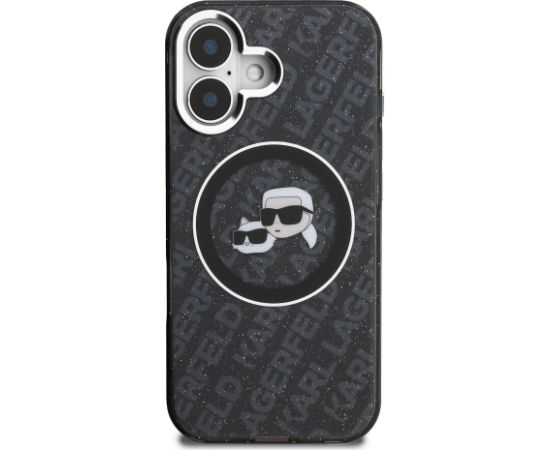 Karl Lagerfeld IML K&CH Heads Repeated Logo MagSafe Case Чехол для Apple iPhone 16