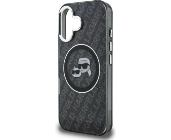 Karl Lagerfeld IML K&CH Heads Repeated Logo MagSafe Case Чехол для Apple iPhone 16
