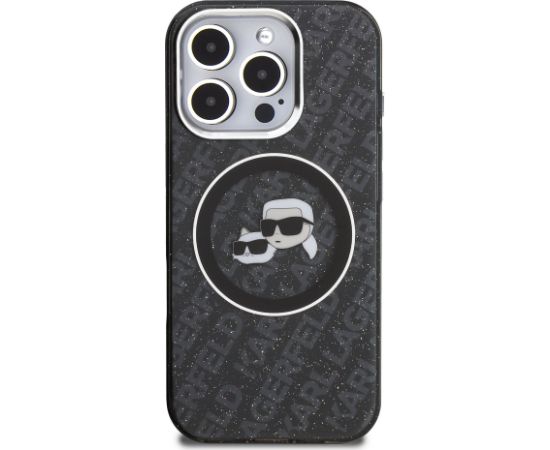 Karl Lagerfeld IML K&CH Heads Repeated Logo MagSafe Case Чехол для Apple iPhone 16 Pro Max