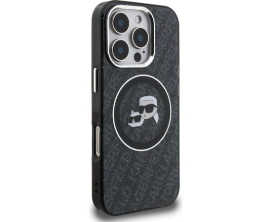 Karl Lagerfeld IML K&CH Heads Repeated Logo MagSafe Case Чехол для Apple iPhone 16 Pro Max
