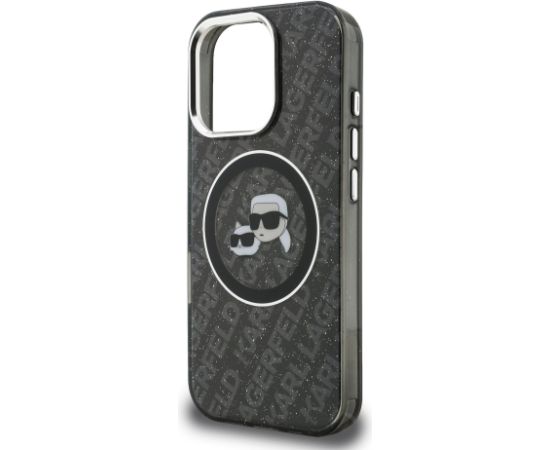 Karl Lagerfeld IML K&CH Heads Repeated Logo MagSafe Case Чехол для Apple iPhone 16 Pro Max