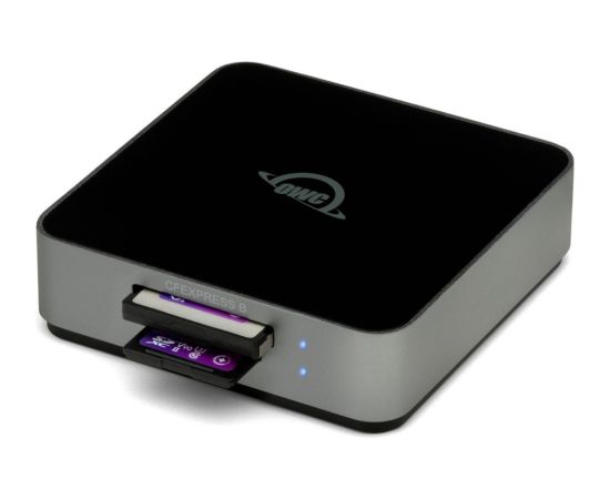 OWC Atlas Dual CFexpress + SD Card Card Reader, card reader (aluminum)