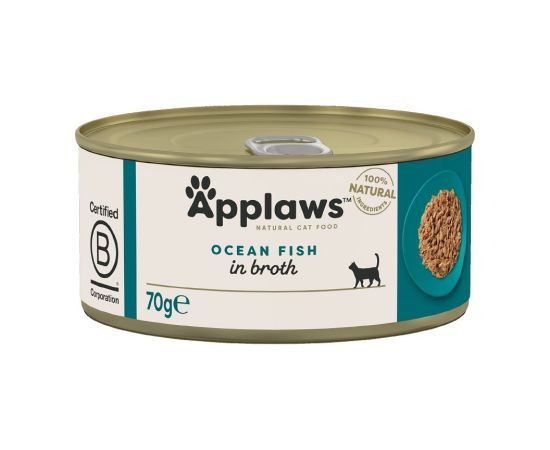 APPLAWS Ocean Fish in Broth - wet cat food - 70g