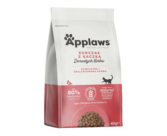 APPLAWS Adult Chicken with duck - dry cat food - 400g