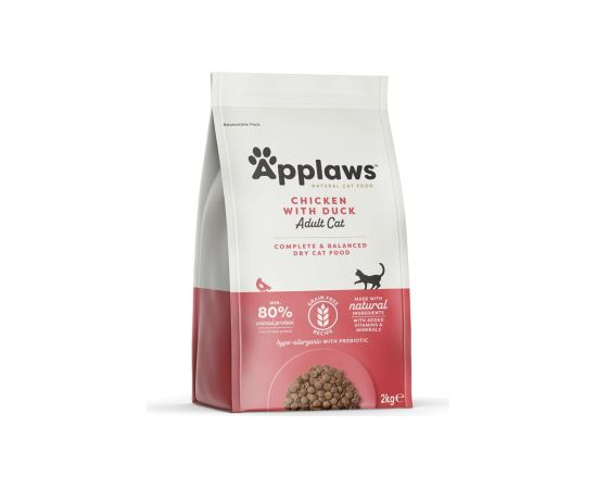 APPLAWS Chicken with duck - dry cat food - 2kg