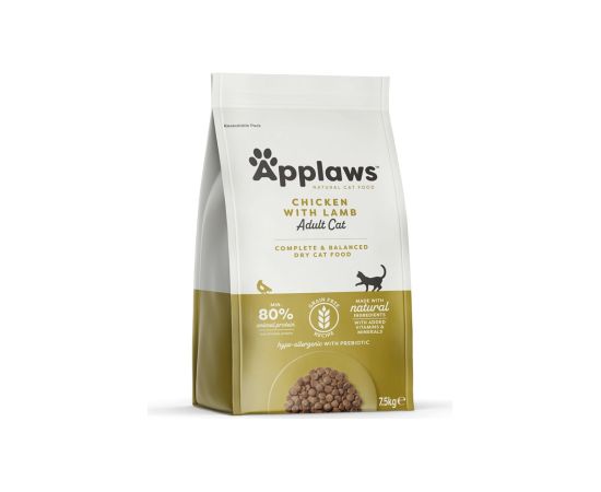 APPLAWS Chicken with lamb - dry cat food - 7,5kg