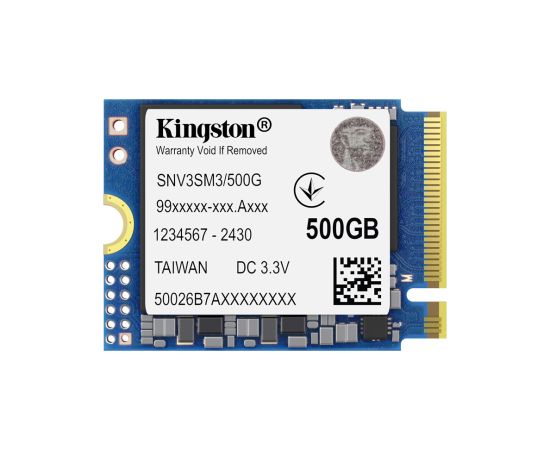 Kingston Technology 500G NV3 M.2 2230 NVMe SSD