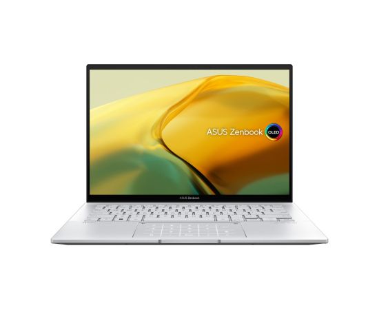 ASUS Zenbook 14 OLED UX3402VA-IS94T laptop Intel® Core™ i9 i9-13900H 35.6 cm (14") Touchscreen 2.8K 16 GB LPDDR5-SDRAM 1 TB SSD Wi-Fi 6E (802.11ax) Windows 11 Home Silver New Repack/Repacked