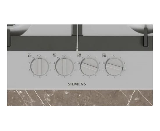 Siemens EC6A5HI90 hob Black, Stainless steel Built-in 60 cm Gas 4 zone(s)