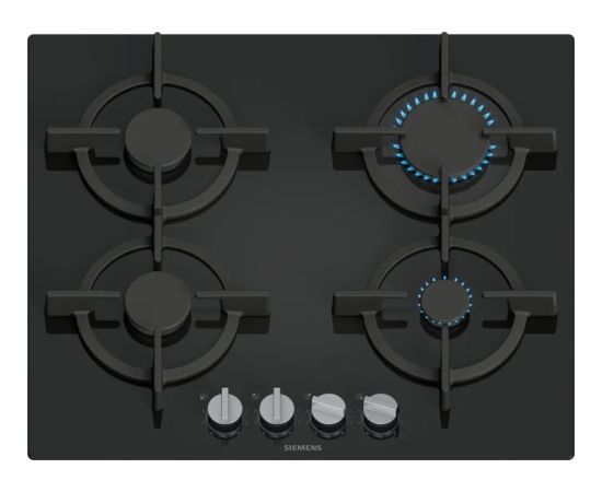 Siemens EP6A6PI10 hob Black Built-in Gas 4 zone(s)
