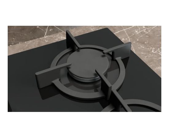 Siemens EP6A6PI10 hob Black Built-in Gas 4 zone(s)
