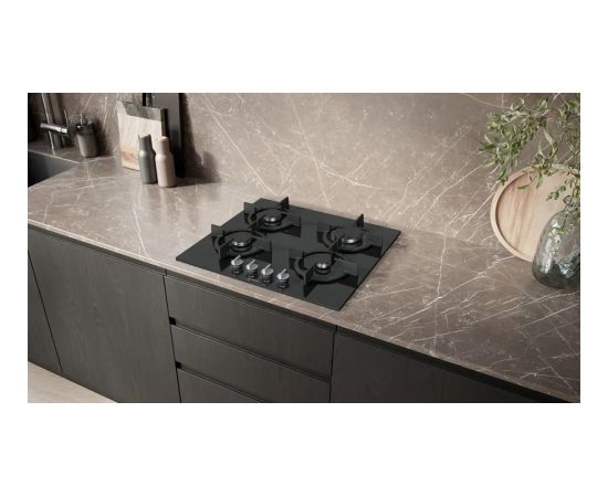 Siemens EP6A6PI10 hob Black Built-in Gas 4 zone(s)