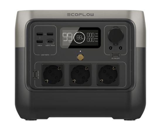 Set: EcoFlow River 2 Pro power station + 160W photovoltaic panel.