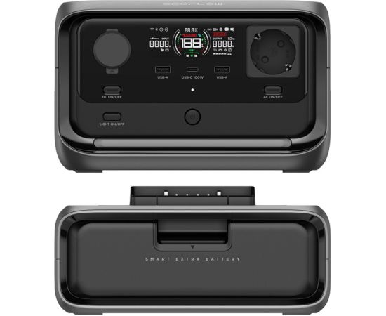 Set: EcoFlow River 3 Plus power station + additional 286Wh battery.
