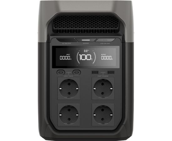 Bundle: Power station EcoFlow Delta 3 + portable solar panel 400W
