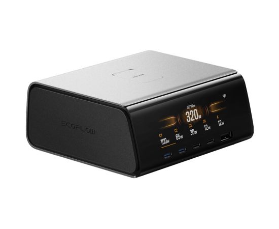 EcoFlow RAPID Pro 320W docking station, 4xUSB-C, 1xUSB-A, GaN