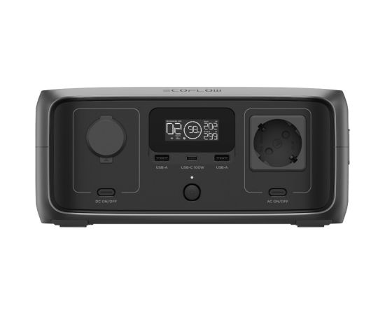 Set: EcoFlow River 3 UPS power station + 110W photovoltaic panel.