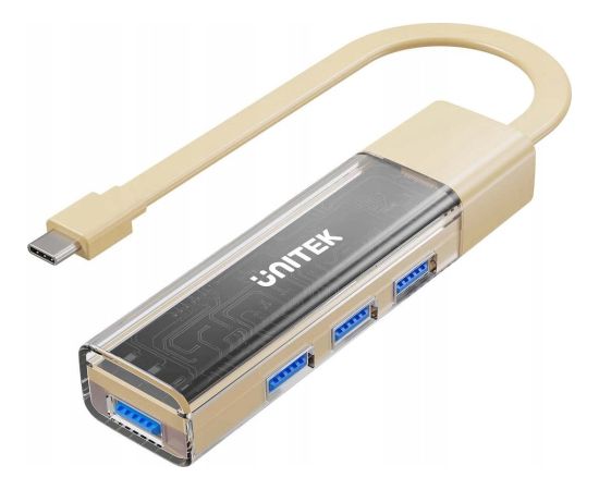 HUB USB Unitek C/USB A 5Gbps, 4x USB A