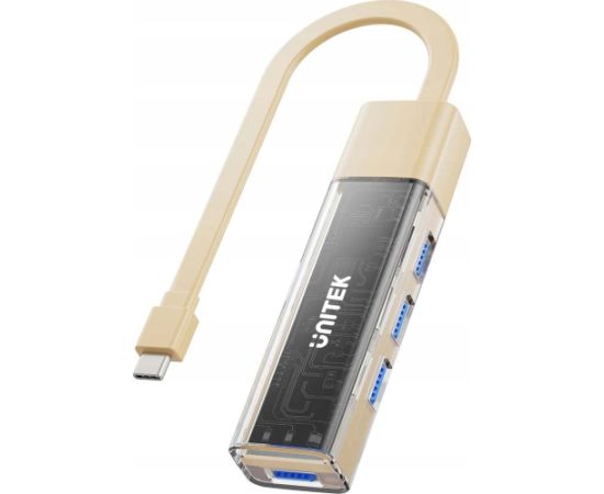 HUB USB Unitek C/USB A 5Gbps, 4x USB A