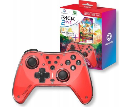 Oniverse Pad wireless Nintendo Switch red