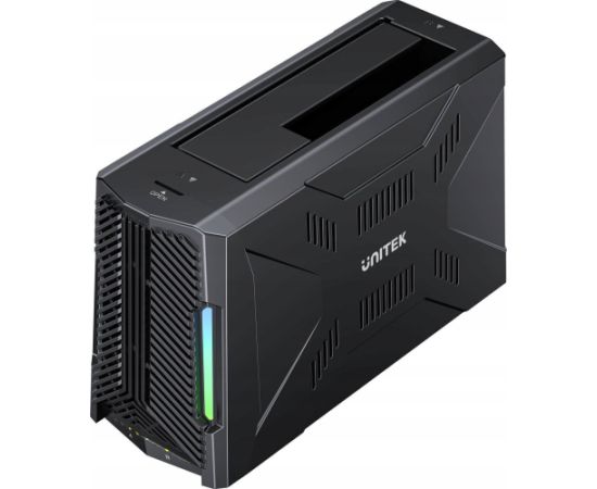 Dokstacija Unitek 1x M.2 NVMe, 1x SATA, USB-C 10 Gbps