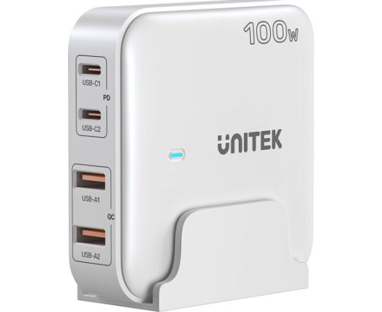Tīkla lādētājs Unitek P1229A 2x USB-A 2x USB-C 5 A (P1229AWH01-EU)