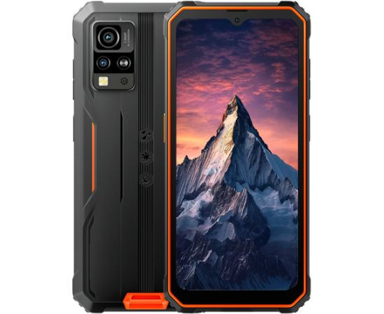 Blackview Rugged BV4800Pro LTE 6.56" HD+IPS  720x1612 60Hz GORILLA GLASS 5 T606 Octa-core 1.6GHz 4GB/128GB CAM Front 8MP Rear 16MP+2MP 5180mAh Android 15 5180mAh NO Charger Orange