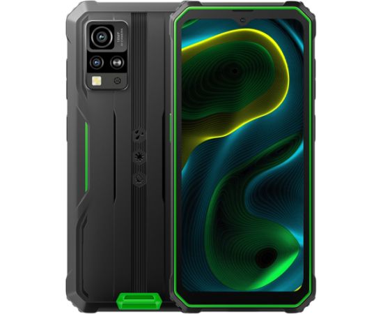 Blackview Rugged BV4800SE LTE 6.56" HD+IPS 720x1612 90Hz 4Gb+64Gb UMS9320E Octa-Core 1.8GHz CAM Front 8MP Rear 16MP+2MP NFC 5100mAh NO Charger Android 15 Green