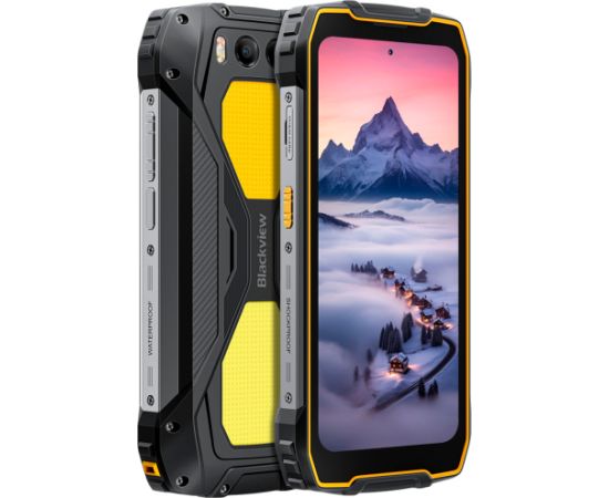 Blackview BV7300 LTE 6.67" HD+IPS 720x1604 90Hz Corning 5th MT6769V Octa-core 2.0GHz 6+256GB CAM Front 32MP Rear 50+20MP Night vision  IP68/IP69K/MIL-STD-810H NFC 15000mAh NO Charger Dual Camping lights Yellow