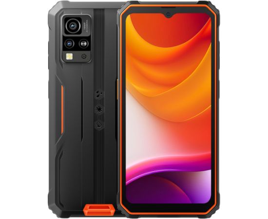 Blackview Rugged BV4800SE LTE 6.56" HD+IPS 720x1612 90Hz 4Gb+64Gb UMS9320E Octa-Core 1.8GHz CAM Front 8MP Rear 16MP+2MP NFC 5100mAh NO Charger Android 15 Orange