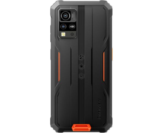 Blackview Rugged BV4800SE LTE 6.56" HD+IPS 720x1612 90Hz 4Gb+64Gb UMS9320E Octa-Core 1.8GHz CAM Front 8MP Rear 16MP+2MP NFC 5100mAh NO Charger Android 15 Orange