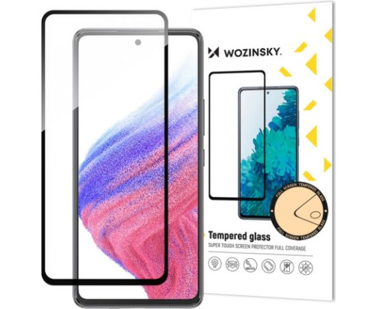 Wozinsky -  Wozinsky Full Glue Tempered Glass Samsung Galaxy A54 5G 9H Full Screen Tempered Glass with Black Frame