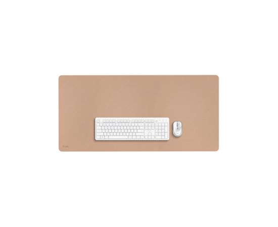 Peles paliktnis Trust Benya XXL Desk Pad Beige