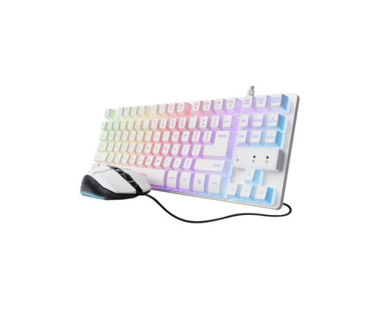Perifērijas komplekts Trust GXT 798W Gaming Bundle White