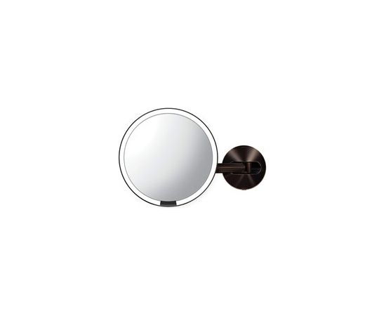 Simplehuman Dark Bronze - Kosmetické zrcátko na zeď se sensorem