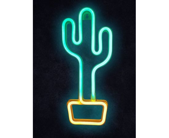 Manta SNL07GNT Style Neon Lights CACTUS Green/Yellow