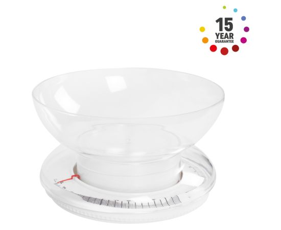 Salter 811 WHWHDREU12 Mechanical Bowl Kitchen Scale white