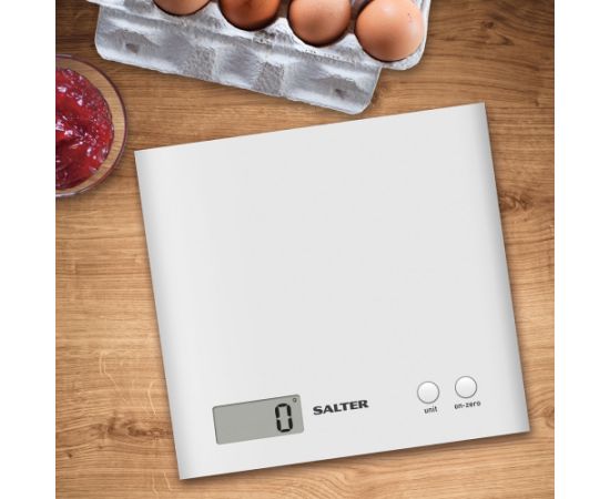 Salter 1066 WCFEU12 Arc Digital Kitchen Scale - White