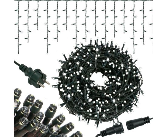 Ūdenskritums lampiņas Springos CL4038, 300 LED, auksti balts