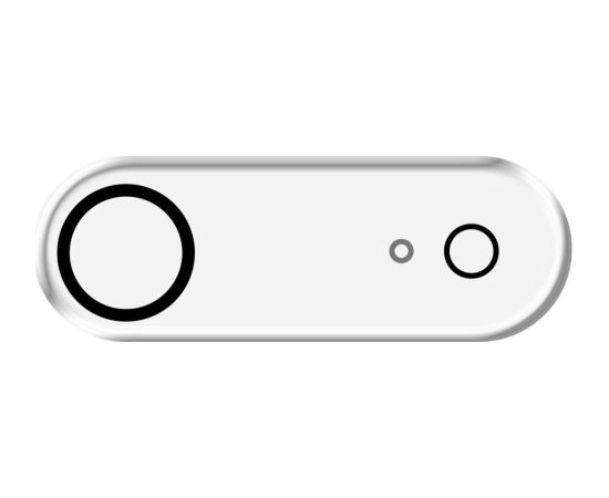 3MK Lens Pro FullCover Camera Lens Protection Aizsargstikls priekš Kameru objektīviem Apple iPhone 17 Air