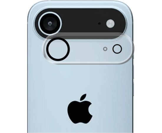 3MK Lens Pro FullCover Camera Lens Protection Aizsargstikls priekš Kameru objektīviem Apple iPhone 17 Air