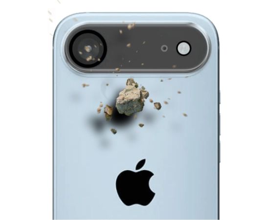 3MK Lens Pro FullCover Camera Lens Protection Aizsargstikls priekš Kameru objektīviem Apple iPhone 17 Air