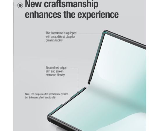 Nillkin Super Frosted FOLD Back Cover Aizsargapvalks priekš Samsung Galaxy Z Fold 7