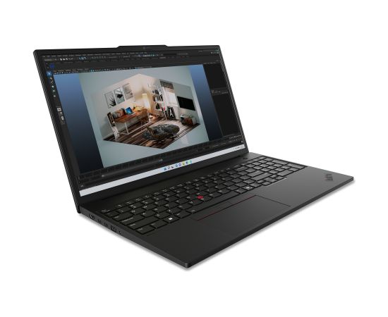 Lenovo ThinkPad P16s Gen 3 MOBILE WORKSTATION Core™ Ultra 7 155H 2TB SSD 96GB 16" (3840x2400) OLED WIN11 Pro NVIDIA® RTX 500 ADA 4096MB BLACK Backlit Keyboard FP Reader. 1 Year Warranty / 21KS0025US
