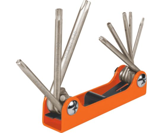 Atslēgu komplekts Truper TORX-8; 8 gab.