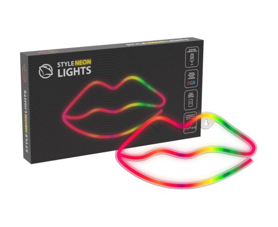 Manta SNL61RGB Style Neon Lights LIPS