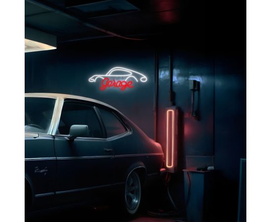 Manta SNL95WH Style Neon Lights Garage white-red