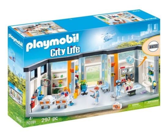 Playmobil Szpital z wyposażeniem (70191)