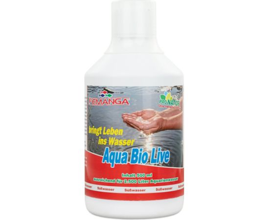 Ubbink Femanga, Aqua Bio Live, Preparat podnosz�cy jako�� wody, 500ml